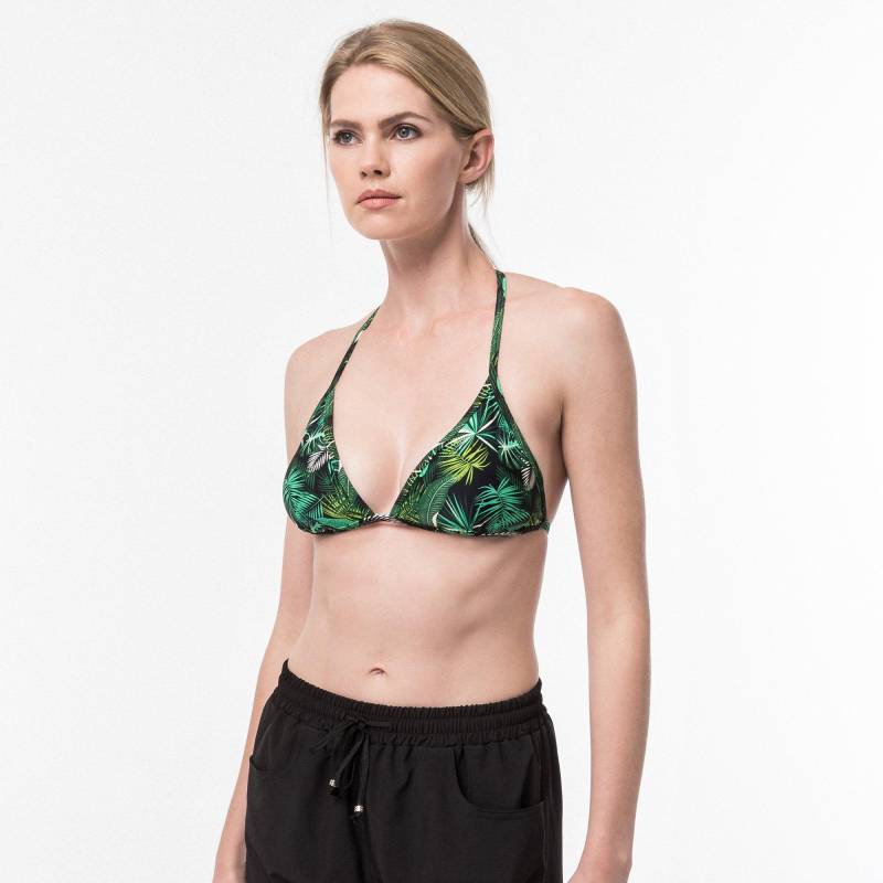 Bikini Oberteil, Triangel Unisex Olivegrün S von Manor Sport