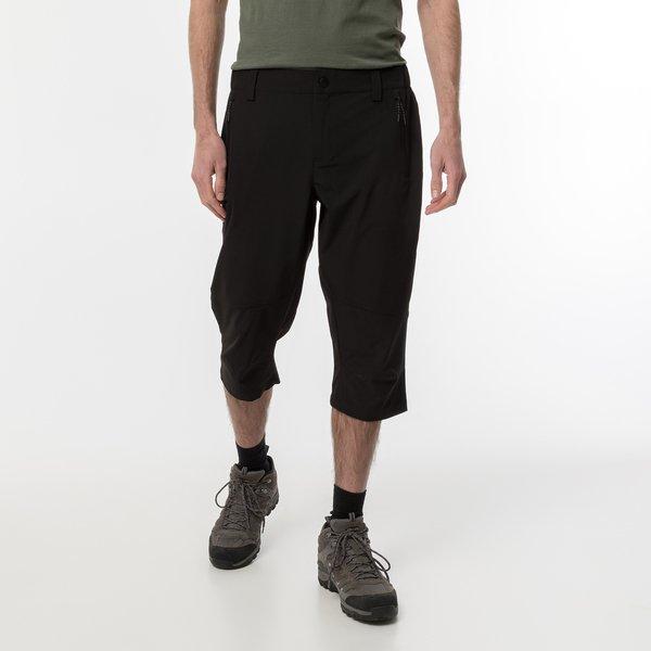 Trekkinghose, 3/4-länge Herren Black L von Manor Sport