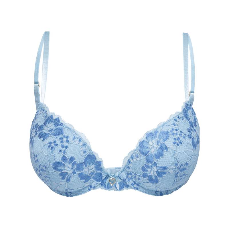 Bh Mit Push Up Effekt Damen Mittelblau A/70 von Manor Woman