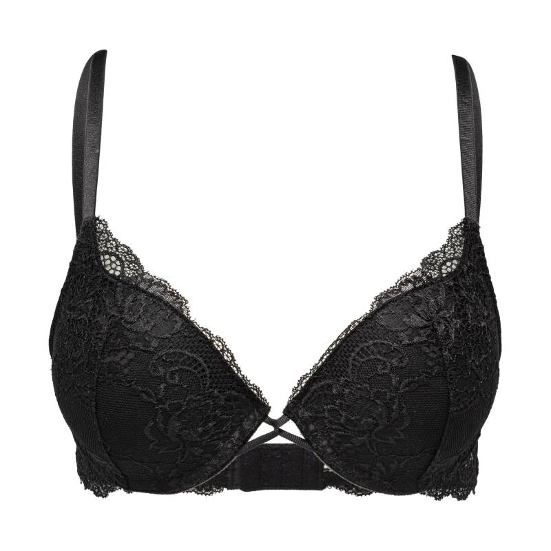 Manor Woman - BH mit Push up Effekt, für Damen, Black, Größe 80/A von Manor Woman