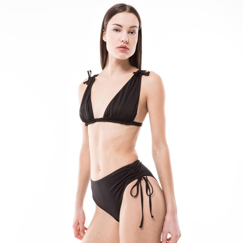 Bikini Oberteil, Triangel Damen Black L von Manor Woman