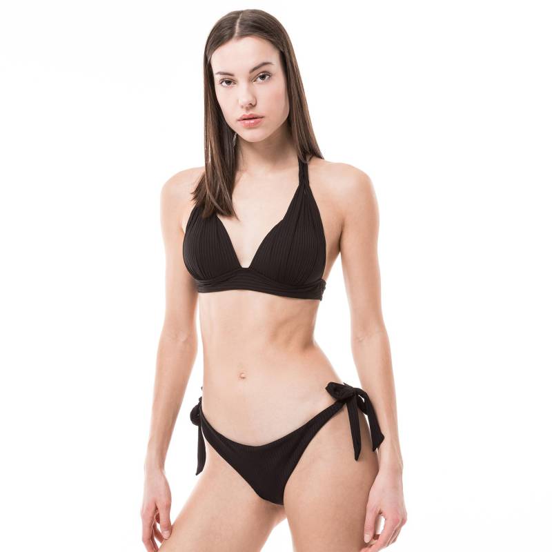 Bikini Oberteil, Triangel Damen Black XS von Manor Woman