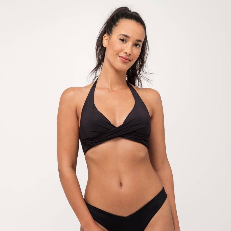 Bikini-top,wattiert Damen Black A/75 von Manor Woman