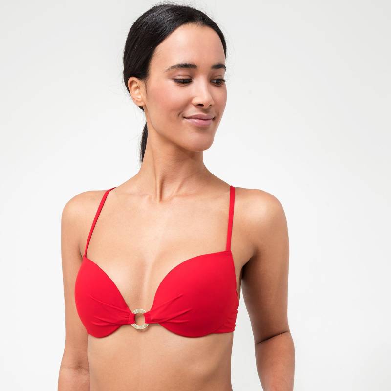 Bikini-top,wattiert Damen Rot B/80 von Manor Woman