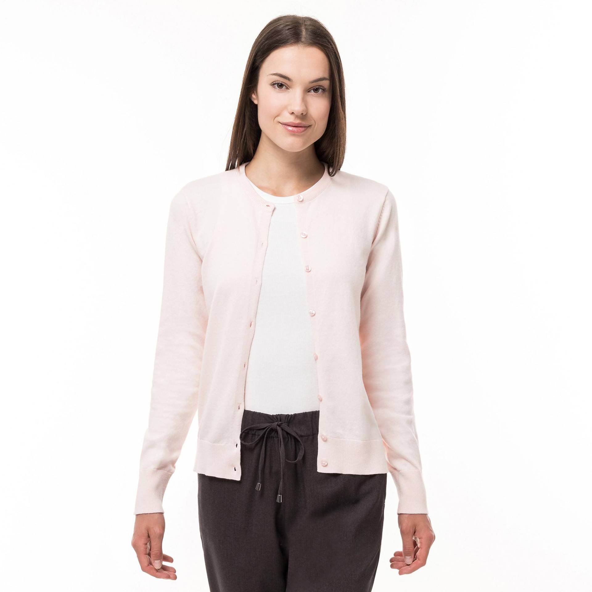 Cardigan, Langarm Damen Rosa S von Manor Woman