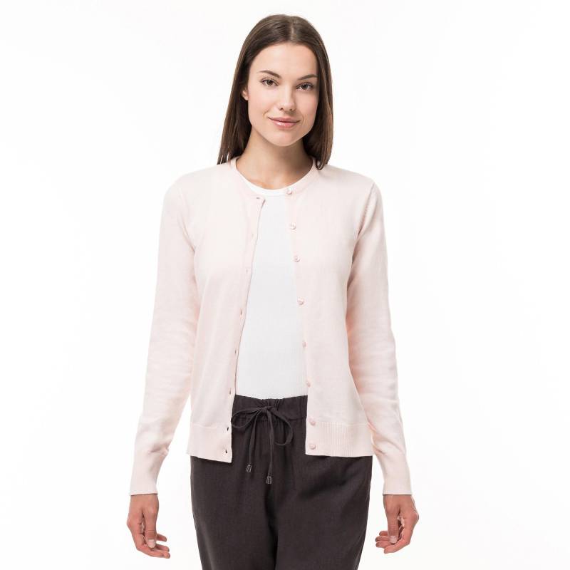 Cardigan, Langarm Damen Rosa XS von Manor Woman