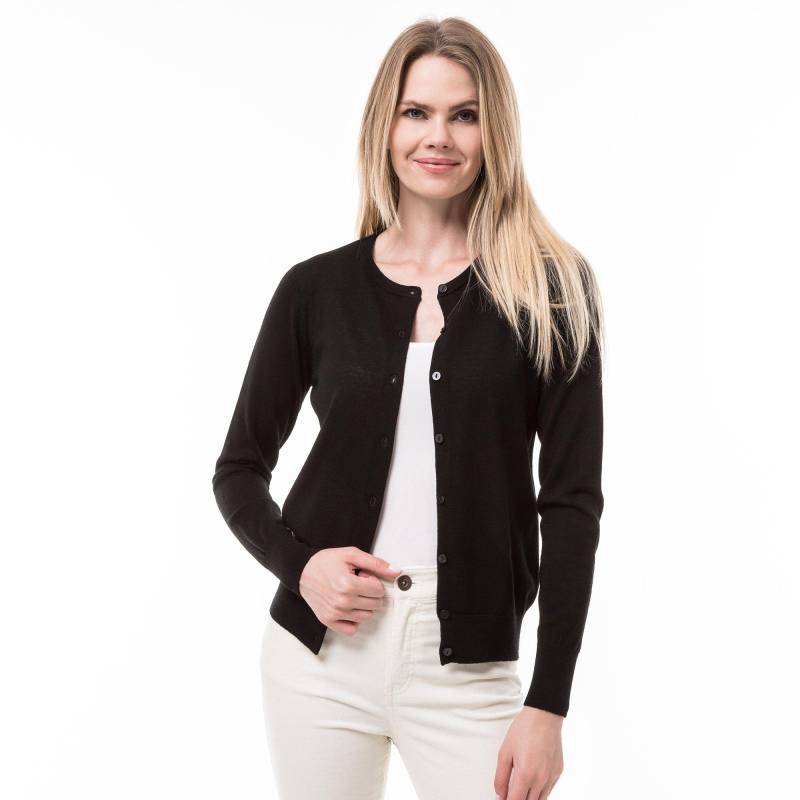 Cardigan, Langarm Damen Black M von Manor Woman