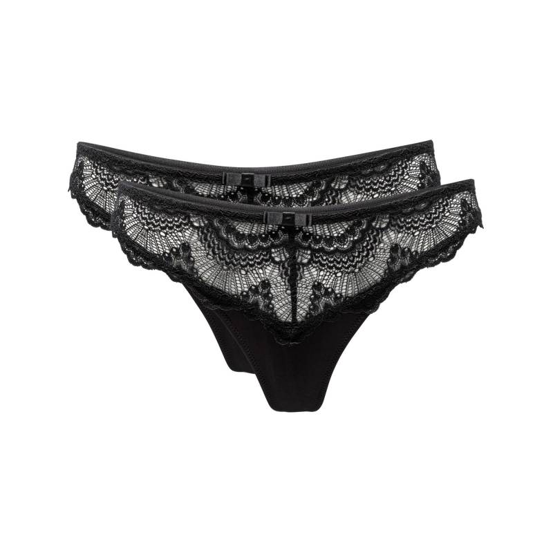 Duopack String Damen Black M von Manor Woman