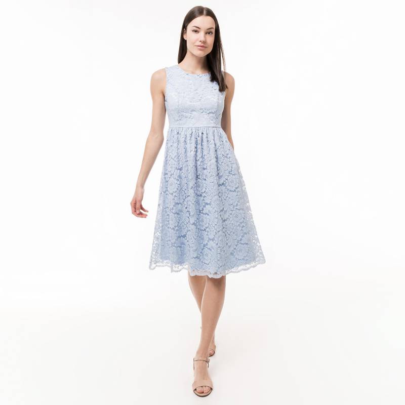 Freizeitkleid, Ärmellos Damen Hellblau 34 von Manor Woman