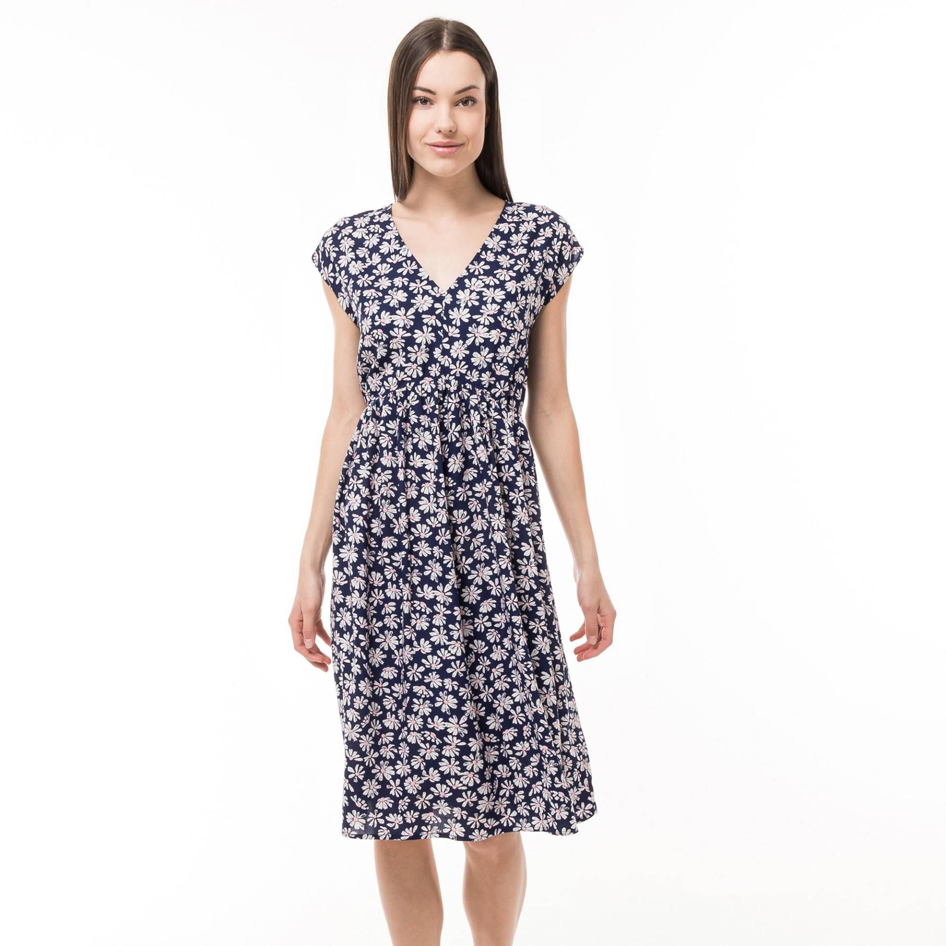 Freizeitkleid, Kurzarm Damen Blau 44 von Manor Woman