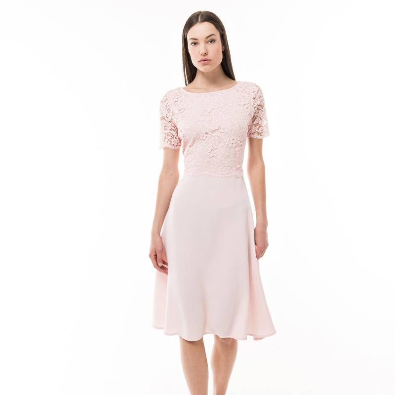 Freizeitkleid, Kurzarm Damen Rosa 34 von Manor Woman