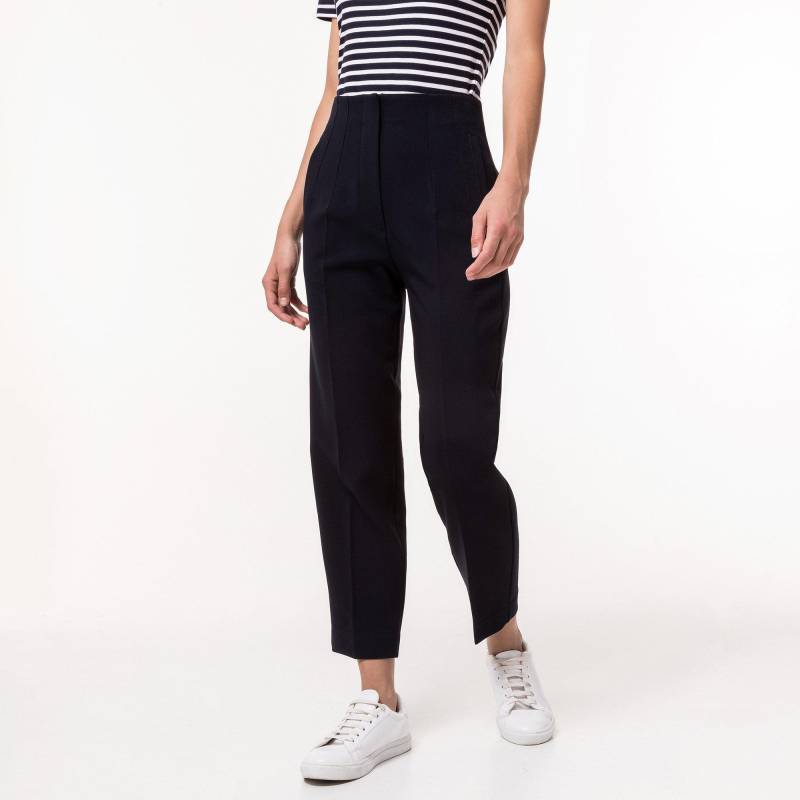 Hose, Skinny Fit, 7/8-länge Damen Marine 34 von Manor Woman