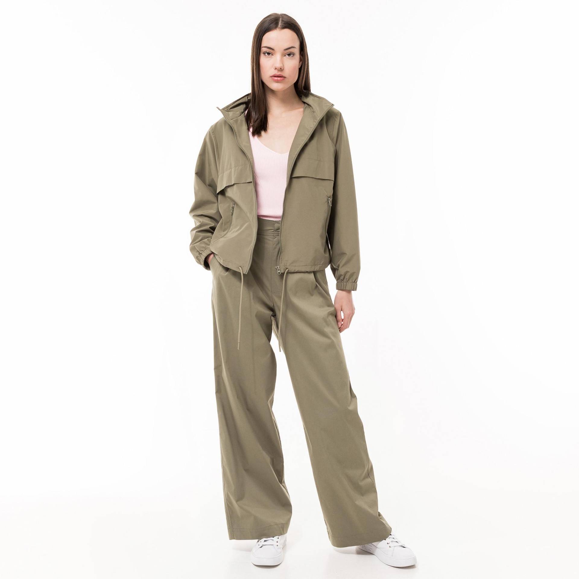 Lange Hose, Loose Fit Damen Militärgrün 42 von Manor Woman