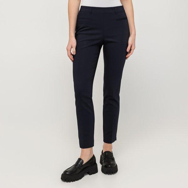 Manor Woman - Lange Hose, Slim Fit, für Damen, Marine, Größe 38 von Manor Woman