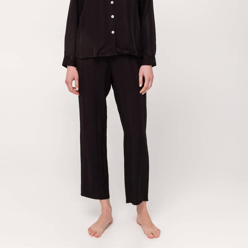 Manor Woman - Lange Pyjamahose, für Damen, Black, Größe XS von Manor Woman