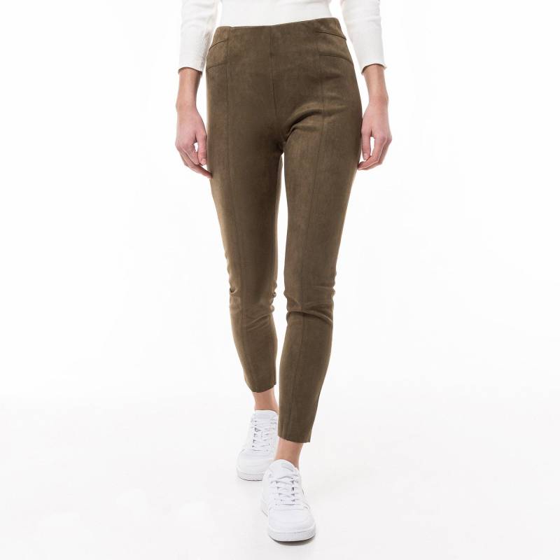 Leggings Damen Khaki 34 von Manor Woman