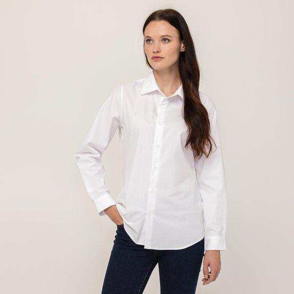 Bluse, Langarm Damen Weiss 34 von Manor Woman