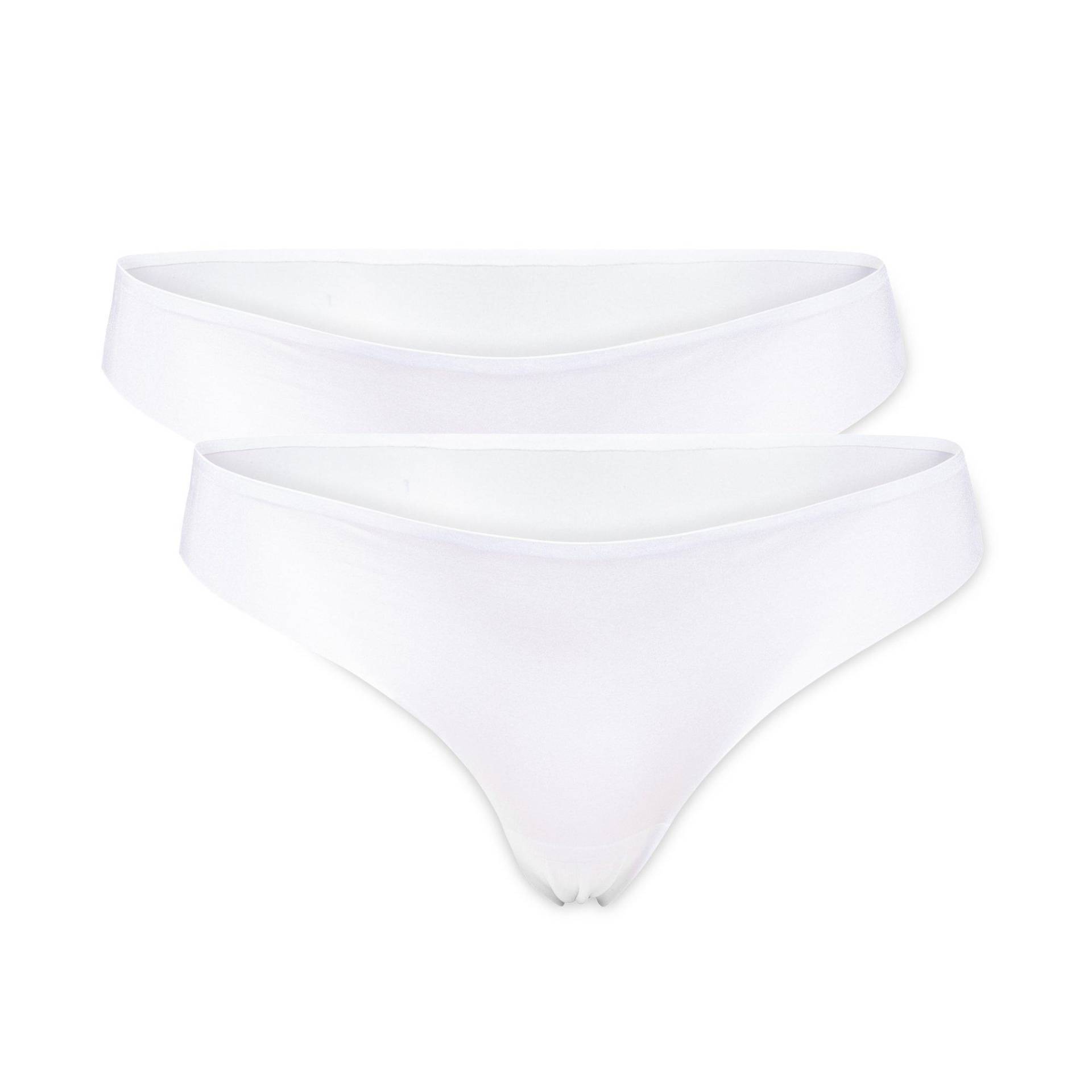 Manor Woman - Multipack, String, für Damen, Weiss, Größe L von Manor Woman