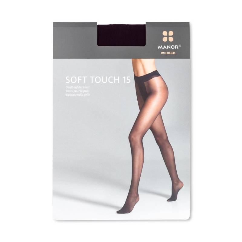 Strumpfhose, 15 Den Damen Black II von Manor Woman