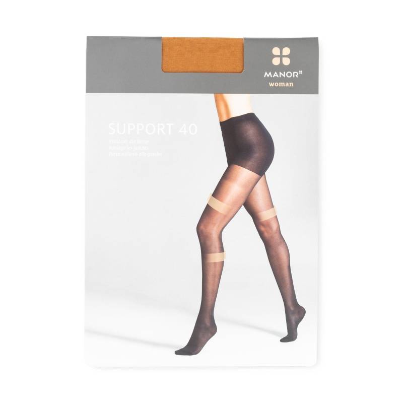 Manor Woman - Strumpfhose, 40 Den, für Damen, Nude, Größe I von Manor Woman