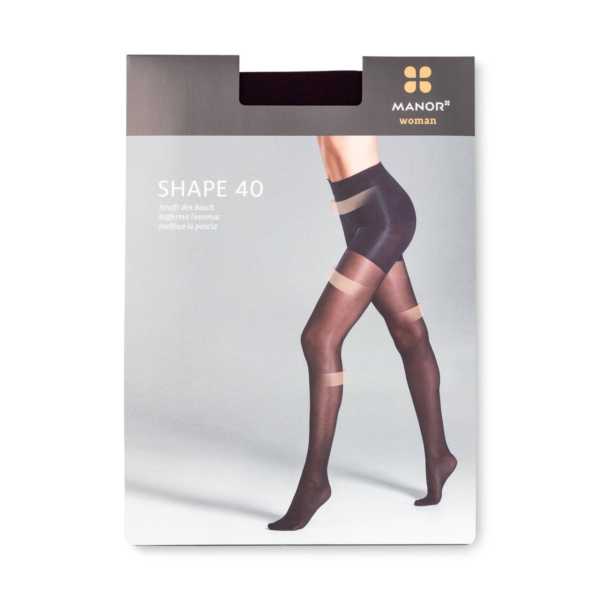 Strumpfhose, 40 Den Damen Black II von Manor Woman