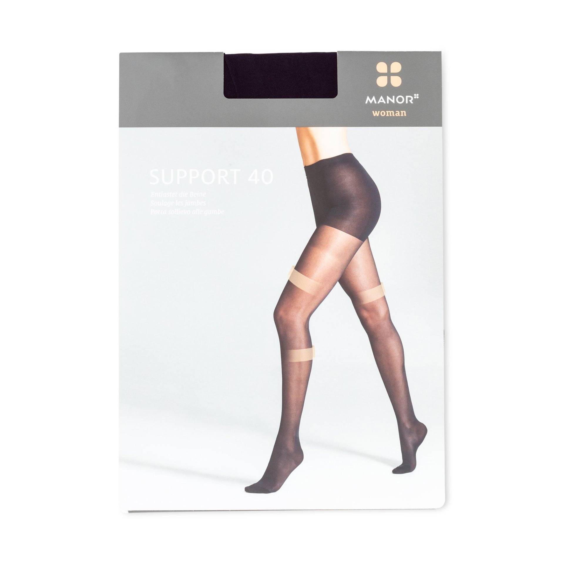 Manor Woman - Strumpfhose, 40 Den, für Damen, Marine, Größe III von Manor Woman