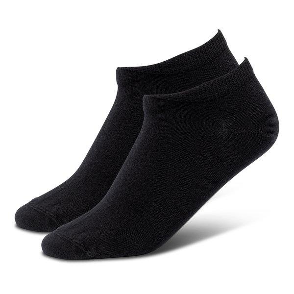 Manor Woman - Duopack, Sneaker Socken, für Damen, Black, Größe 35-38 von Manor Woman