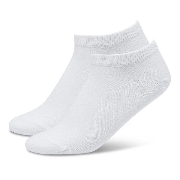 Duopack, Sneaker Socken Damen Weiss 35-38 von Manor Woman