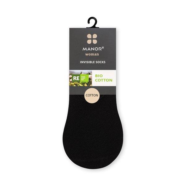 Manor Woman - Invisible Socken, für Damen, Black, Größe 39-42 von Manor Woman