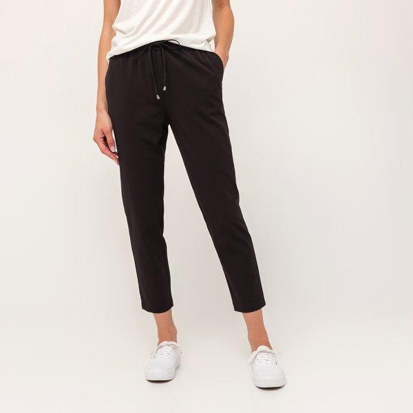 Manor Woman - Lange Hose, Jogging Stil, für Damen, Black, Größe 44 von Manor Woman