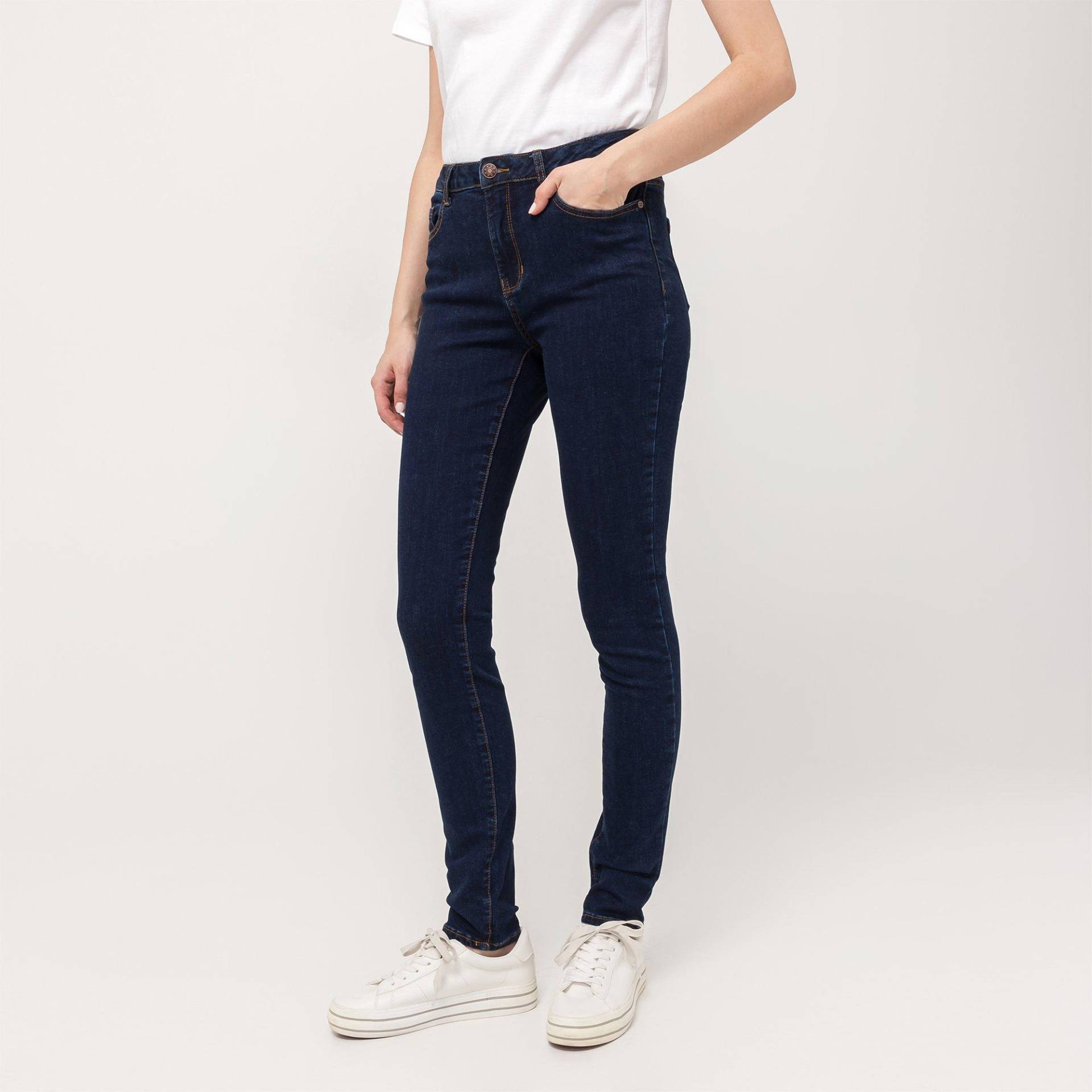 Manor Woman - Jeans, Slim Fit, für Damen, Blau Denim Dunkel, Größe W34/L30 von Manor Woman