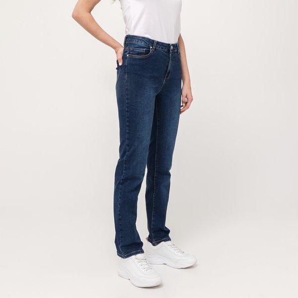 Manor Woman - Jeans, Straight Leg Fit, für Damen, Blau Denim, Größe W34/L30 von Manor Woman