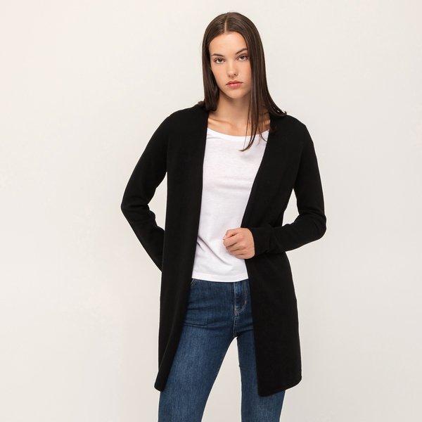 Cardigan, Langarm Damen Black XS von Manor Woman