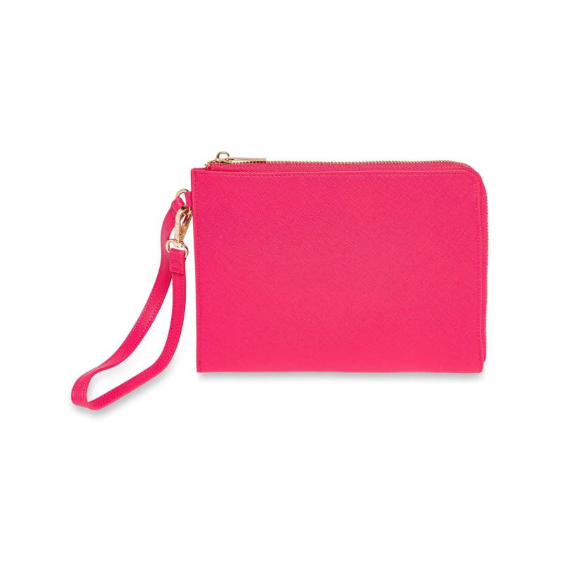 Clutch Damen Pink ONE SIZE von Manor Woman