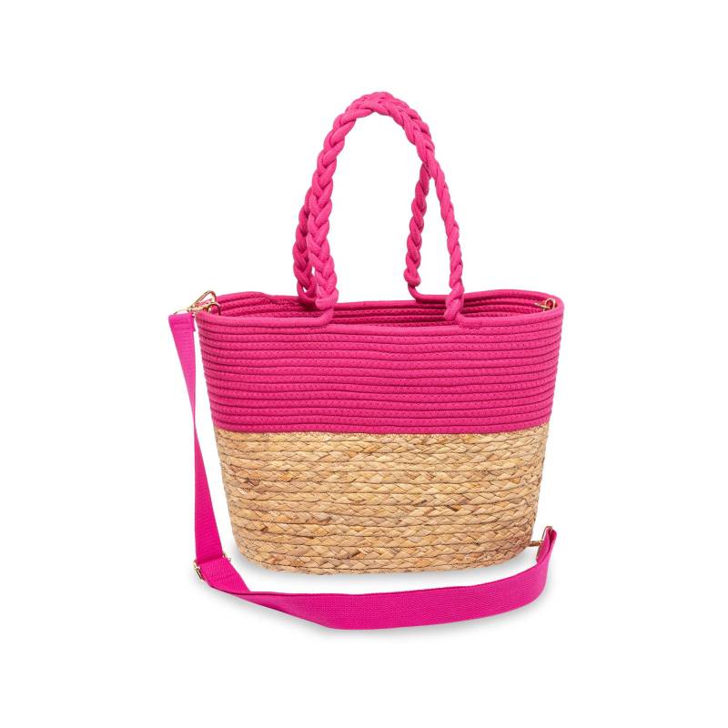 Schultertasche Damen Fuchsia ONE SIZE von Manor Woman