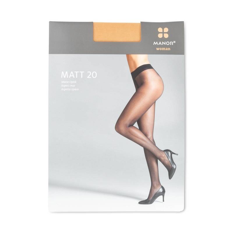 Manor Woman - Strumpfhose, 20 Den, für Damen, Champagner, Größe VI von Manor Woman