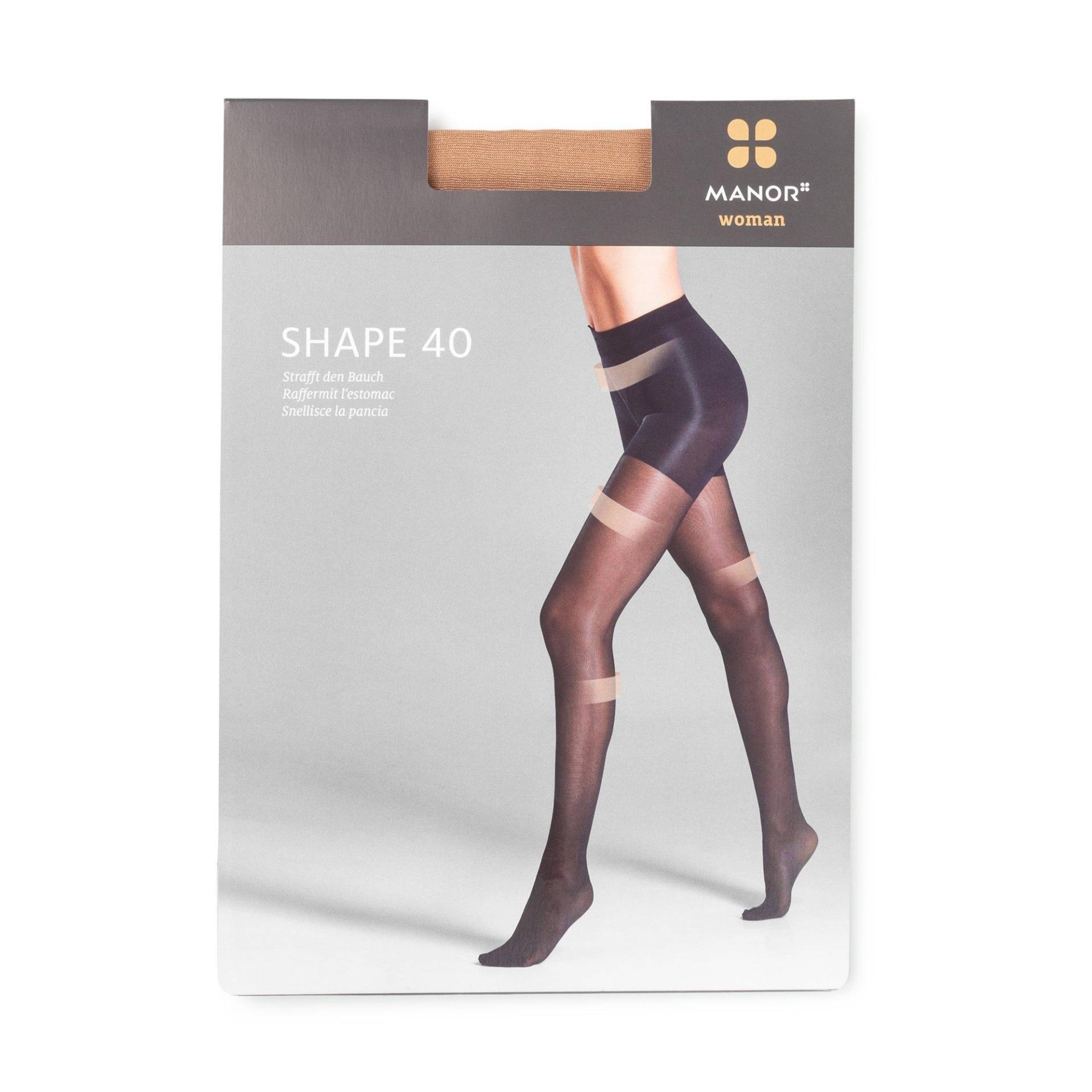 Strumpfhose, 40 Den Damen Sand III von Manor Woman