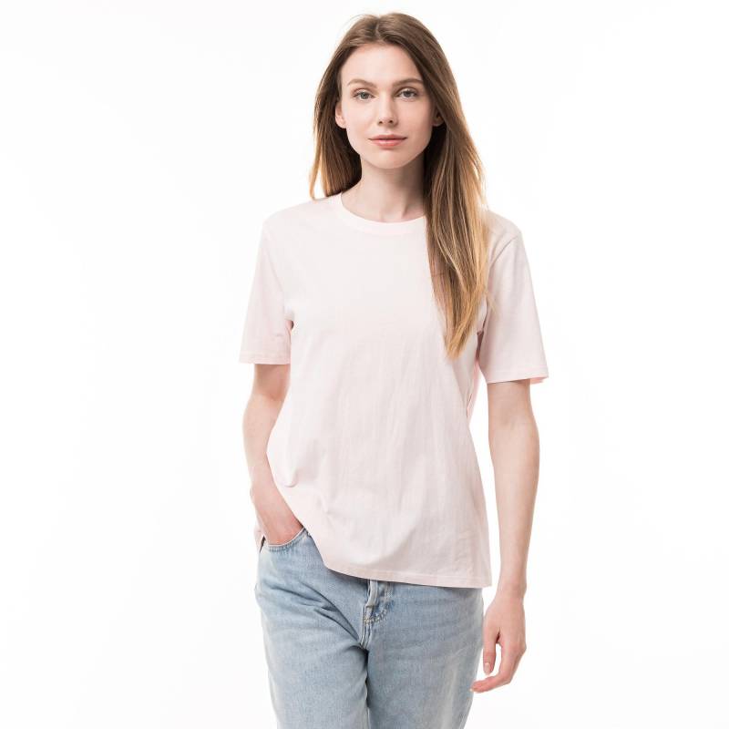 T-shirt, Kurzarm Damen Rosa L von Manor Woman