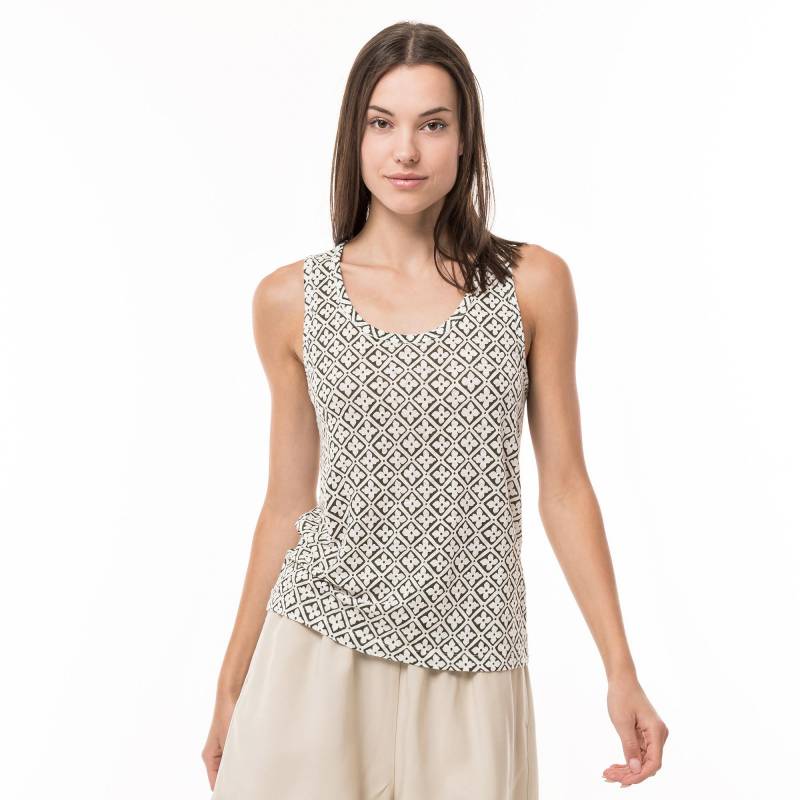 Top, Ohne Arm Damen Militärgrün XS von Manor Woman