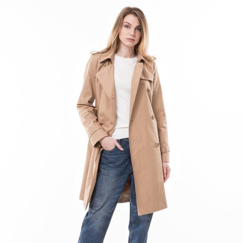 Trenchcoat Damen Sand 34 von Manor Woman