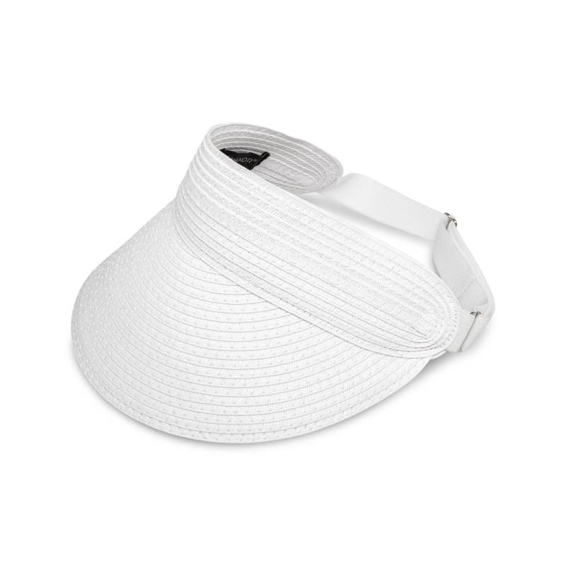 Visor Damen Weiss ONE SIZE von Manor Woman