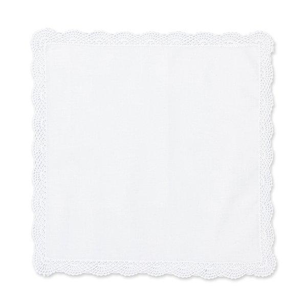 Damentaschentücher Damen Weiss 30 x 30 cm von Manor