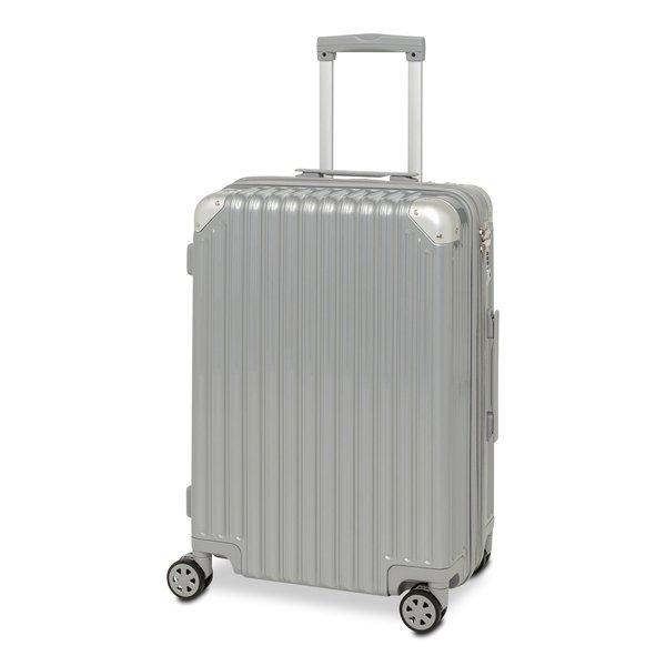 Hartschalenkoffer, Spinner Unisex Silber 64 CM von Manor