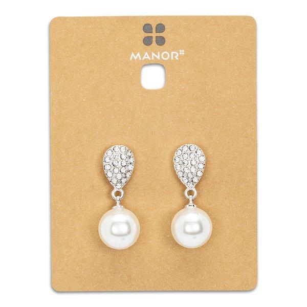 Ohrringe Damen Perle ONE SIZE von Manor Jewellery & Accessoires