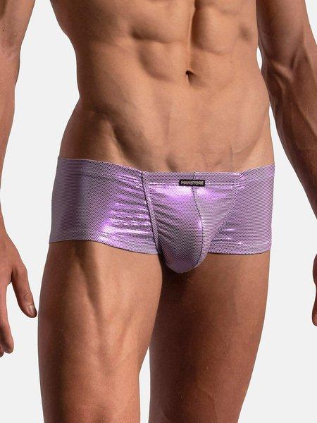 Mini-shorty Nightclub Herren Violett Bedruckt L von Manstore