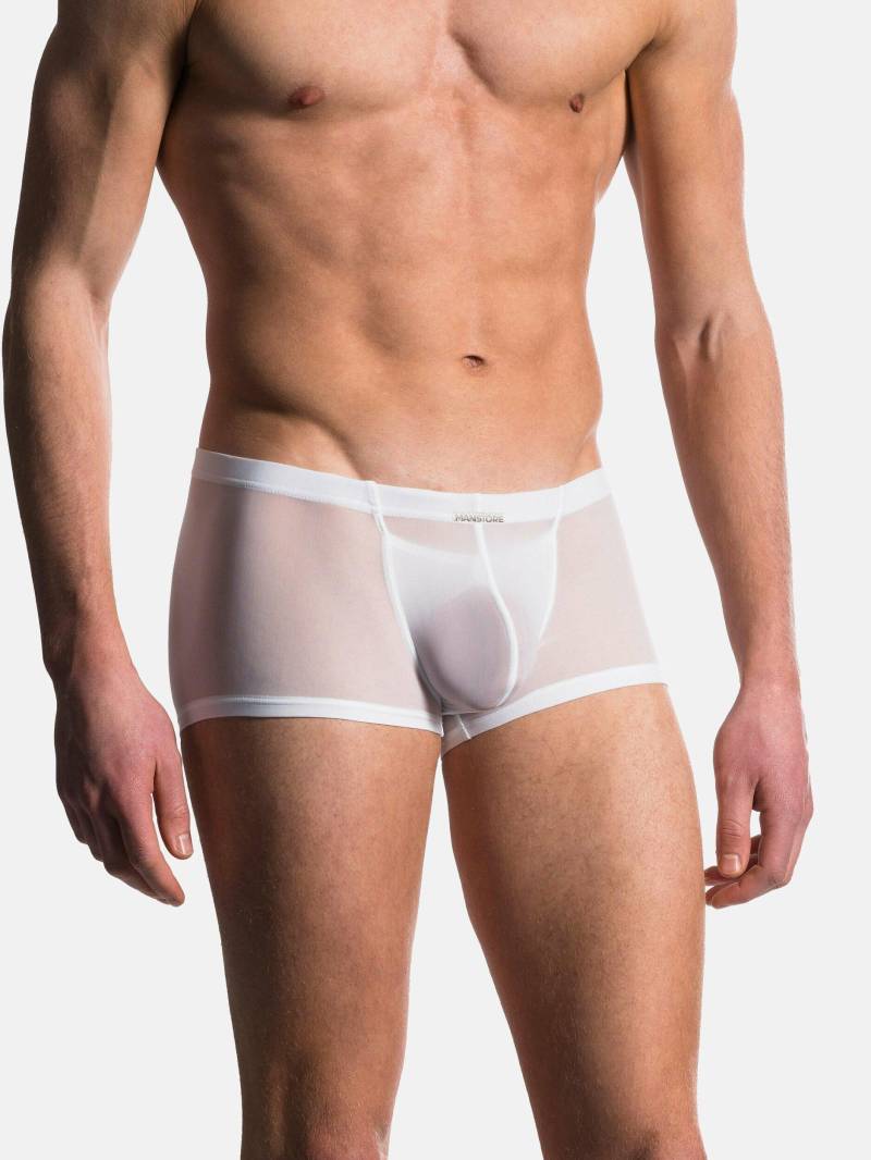 Manstore - Shorty Push-up M101, für Herren, Beton-Optik / Weiss, Größe L von Manstore