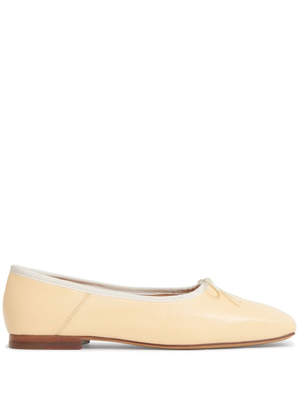 Mansur Gavriel Bianca ballerina shoes - Neutrals von Mansur Gavriel