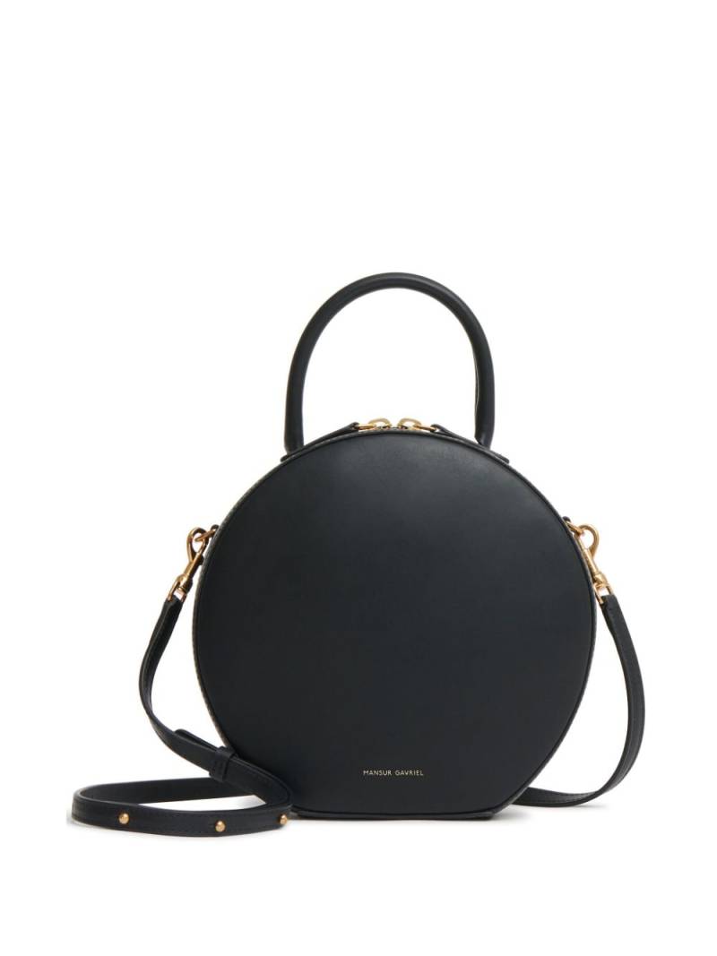 Mansur Gavriel Circle leather bag - Black von Mansur Gavriel