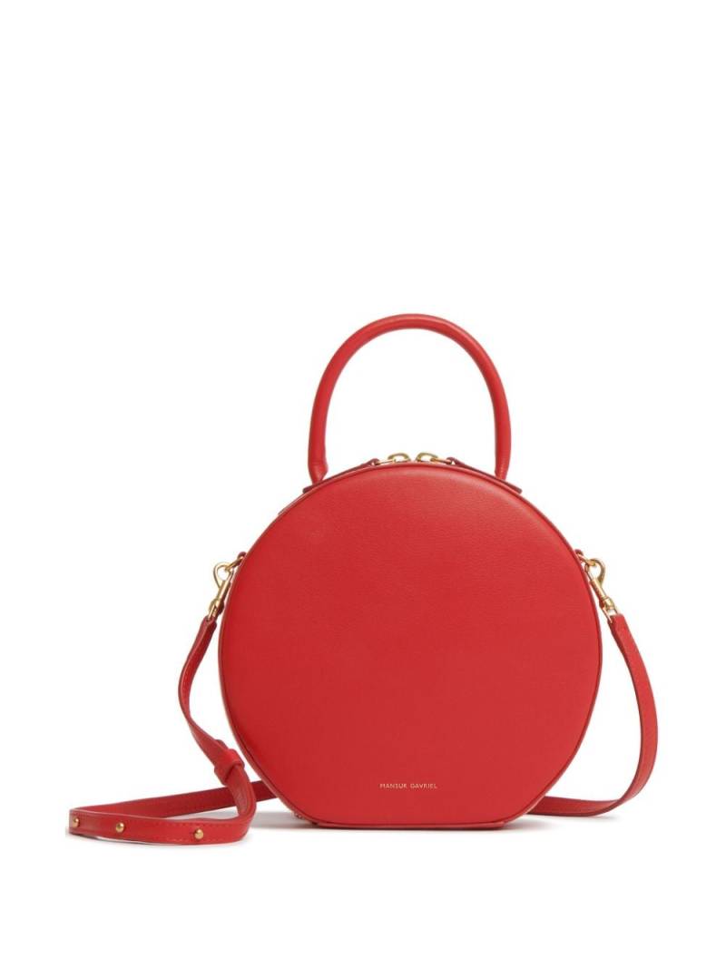 Mansur Gavriel Circle leather bag - Red von Mansur Gavriel