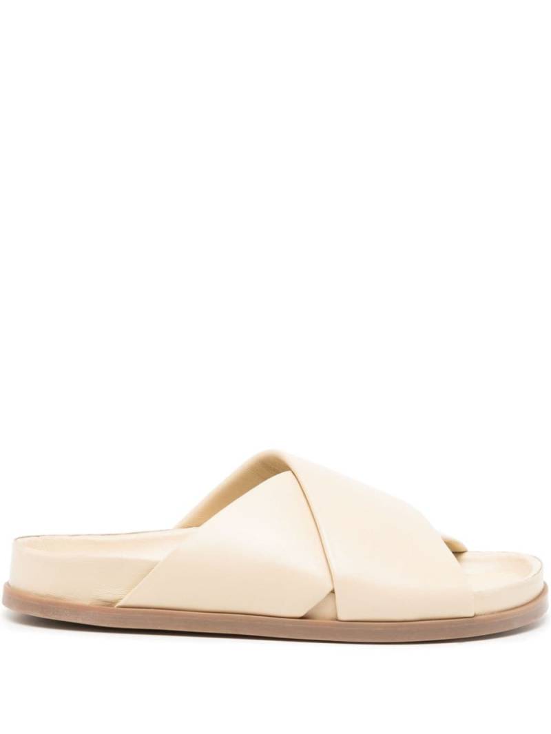 Mansur Gavriel Everyday leather sandals - Neutrals von Mansur Gavriel